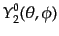 $\displaystyle Y_2^0(\theta,\phi)$